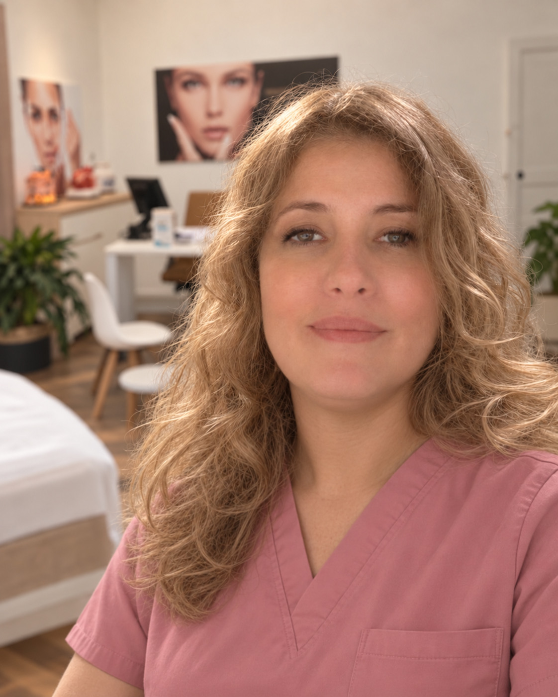Dr Samia Mekkaoui dans son cabinet à Alger Centre